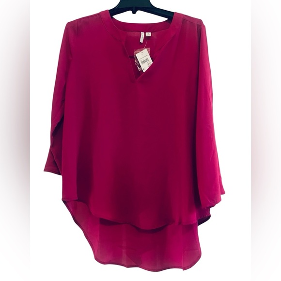 Cato Women's Fuchsia Blouse - Picture 1 of 4